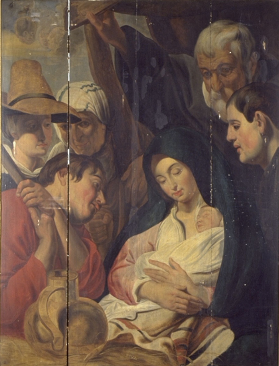 L'Adoration des bergers, Jacob Jordaens, 17e siècle