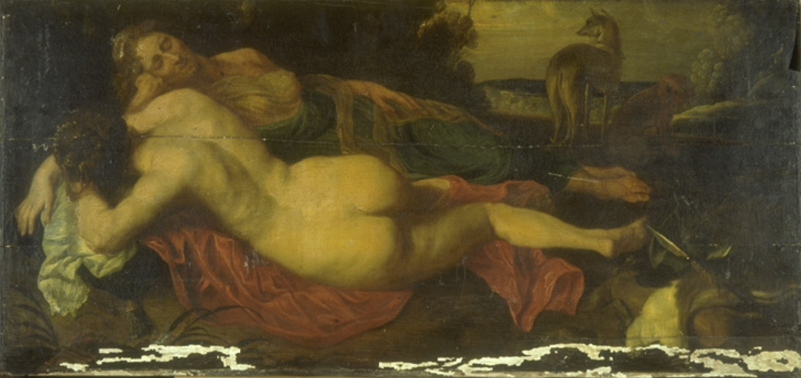 Le Repos de Diane, Frans Wouters, 17e siècle