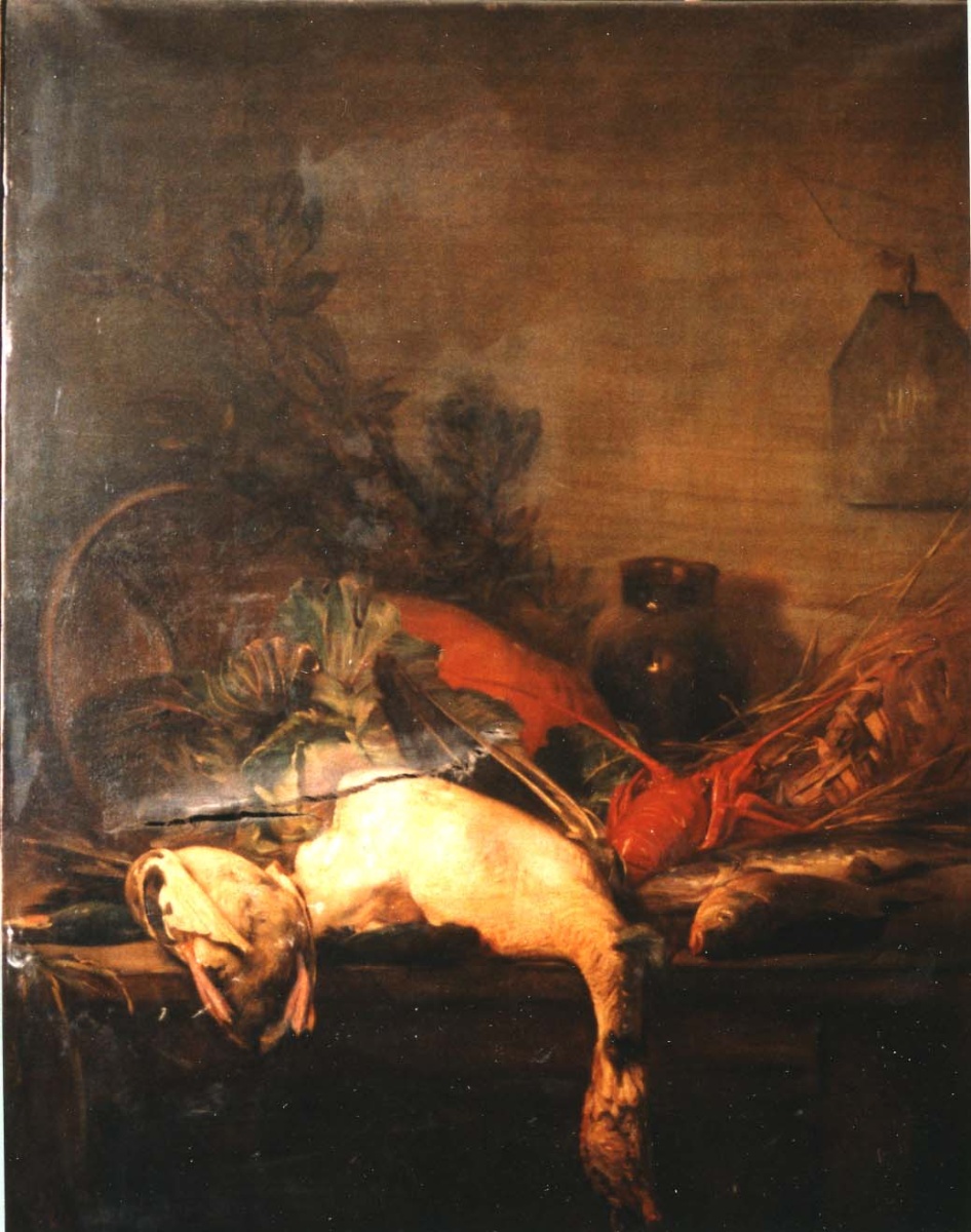Nature morte, Eugène Villain, 1857