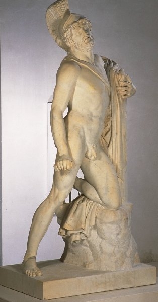 Aristodème au tombeau de sa fille, Théophile Bra, 1819