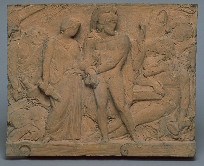 La Délivrance d'Aristomène, Louis Joseph Deletrez, 1862