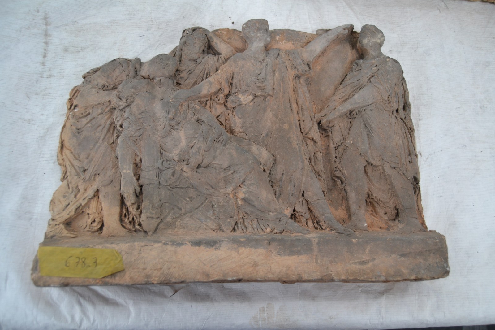 La Mort de Lucrèce, Louis Joseph Deletrez, 19e siècle (2e moitié)