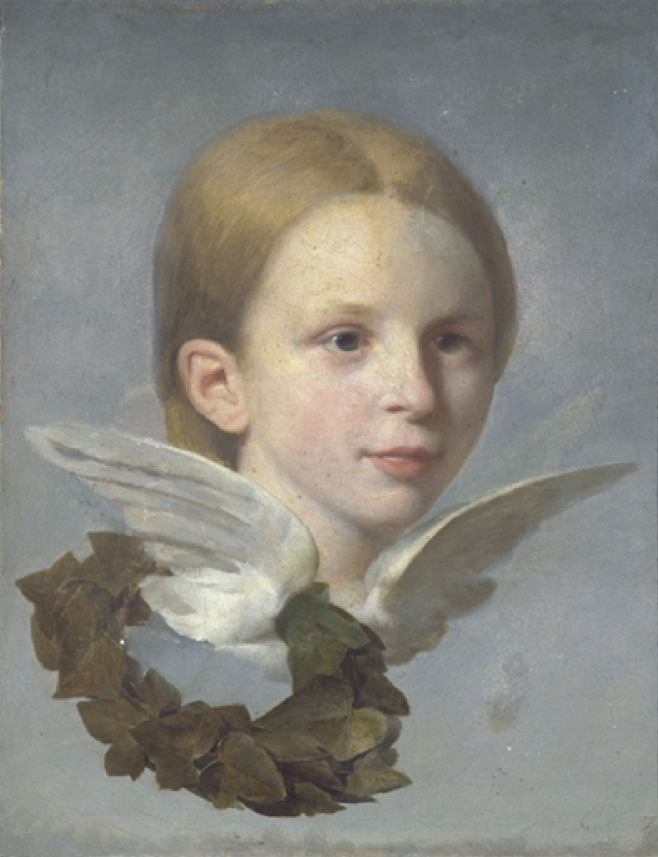 Portrait de Hyacinthe Ondine Valmore, Antoine Berjon, 1830 (Vers)