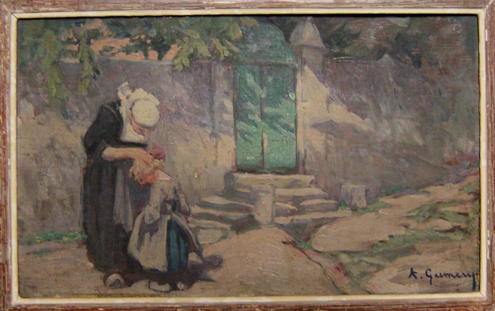 Les Chercheuses de poux, Adolphe-Ernest Gumery, 20e siècle