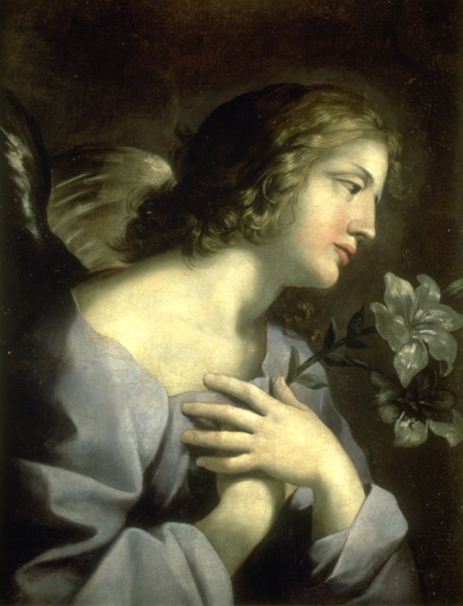Ange de l'Annonciation, Giovanni Francesco Romanelli, 2e quart 17e siècle