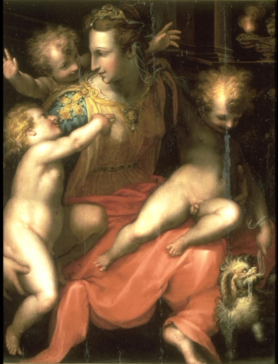 La Charité, Francesco Morandini, 16e siècle (2e moitié)