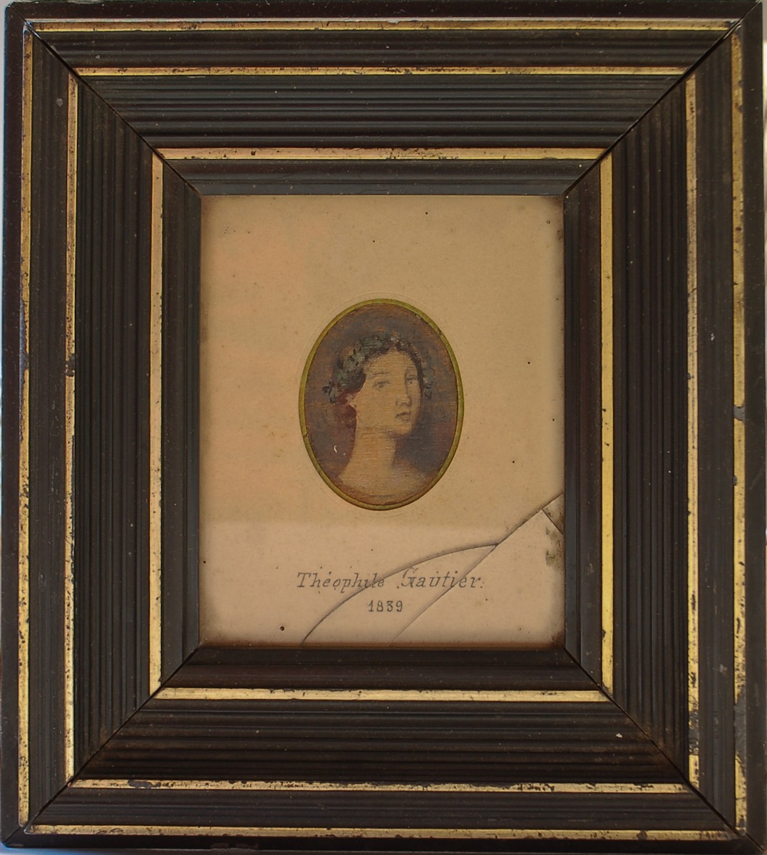Portrait de femme, Théophile Gautier, 1839 (?)