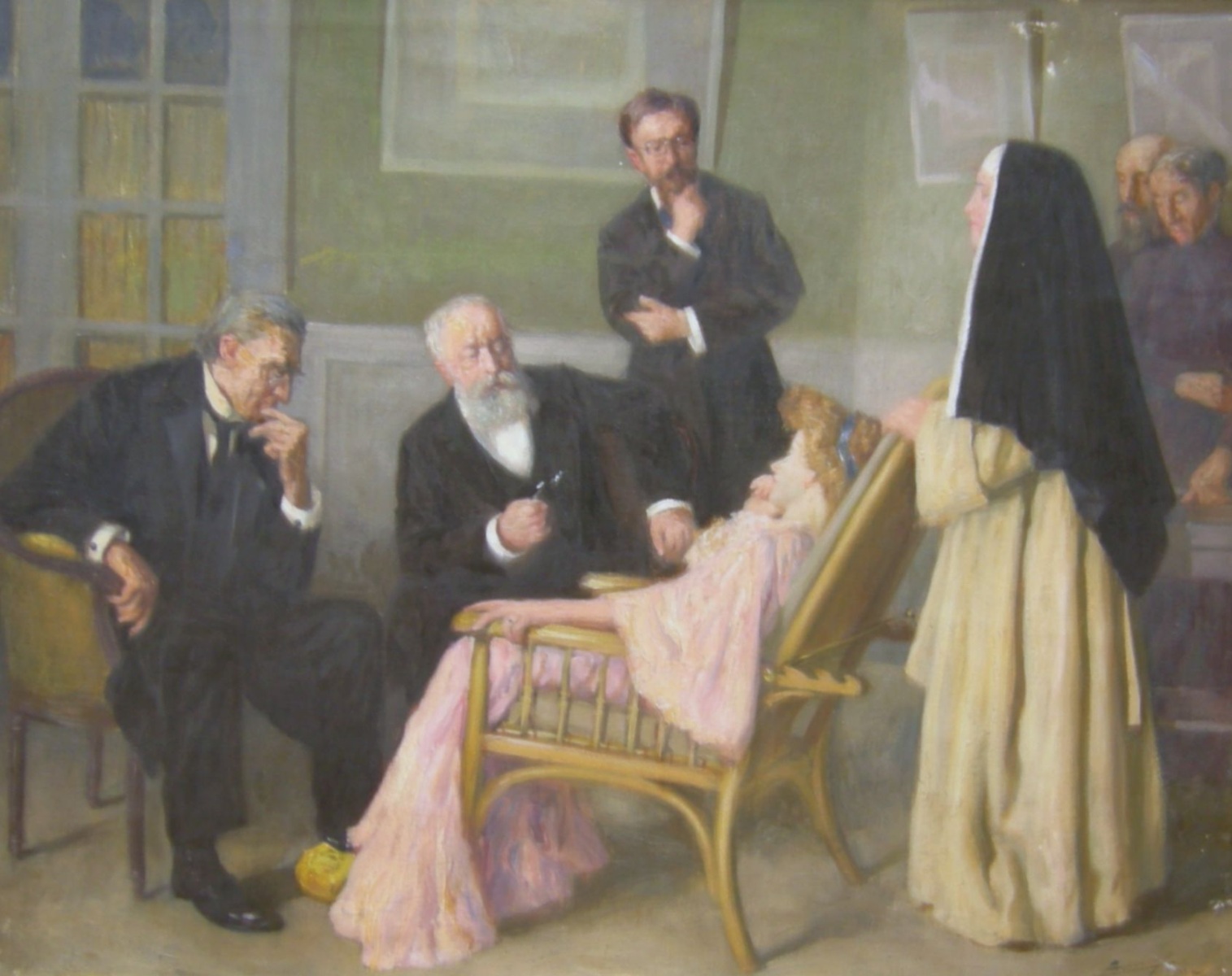 La Consultation, Lucien Jonas, 1911 (Vers)