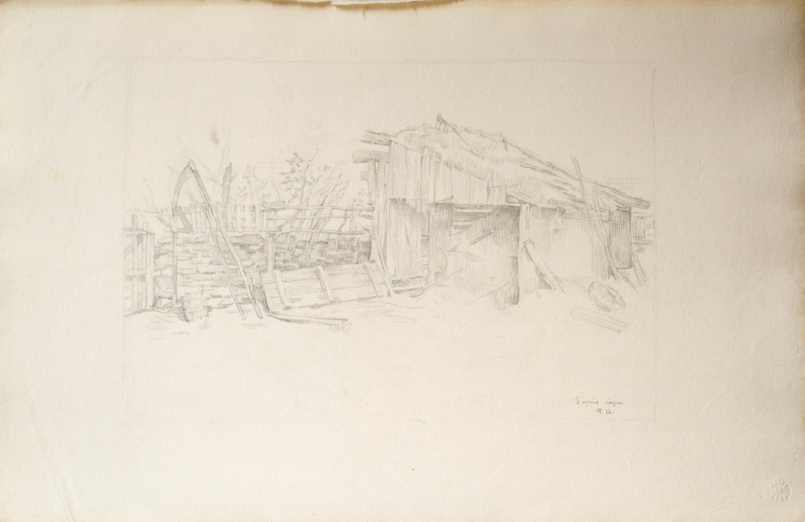 La remise, Marie Duhem
