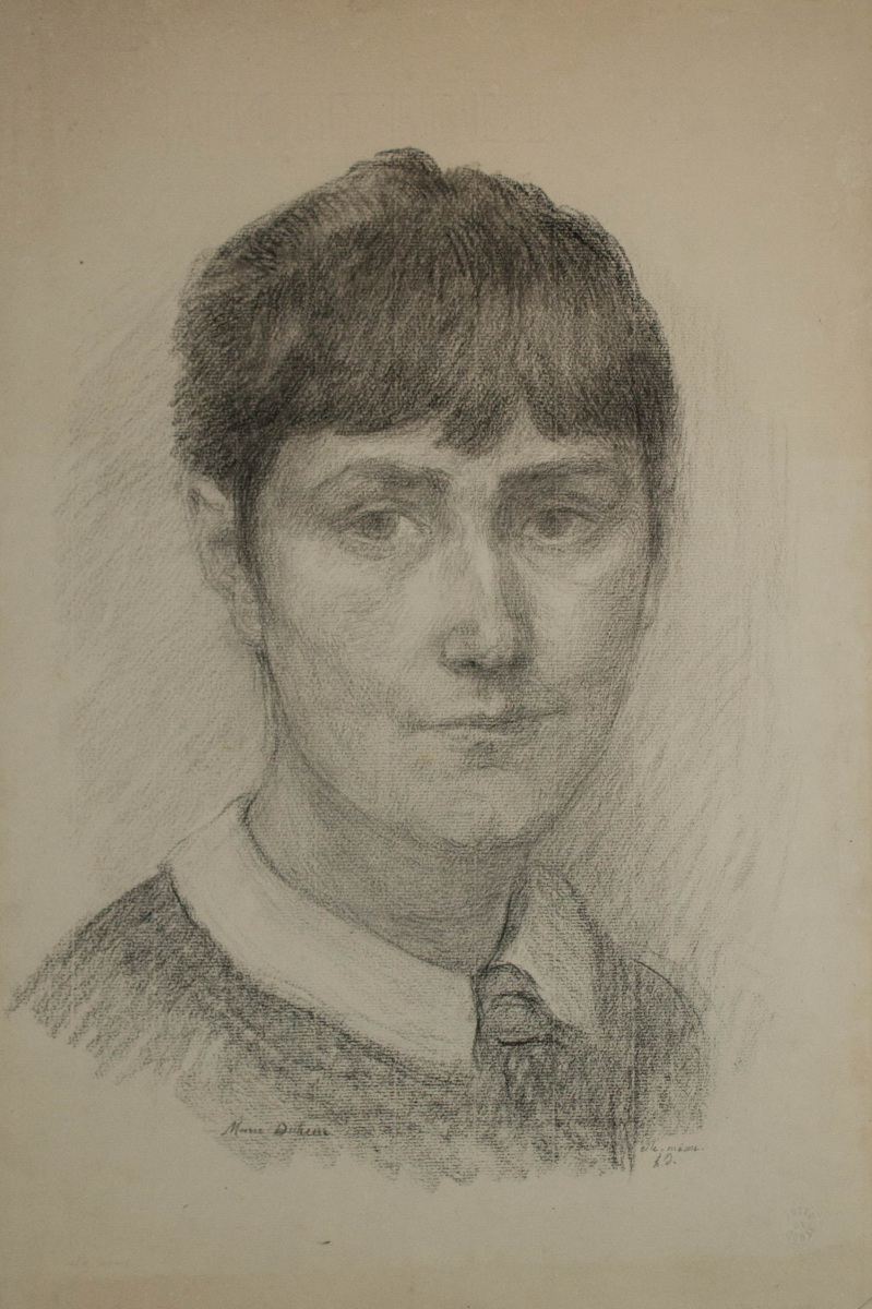 Autoportrait, Marie Duhem