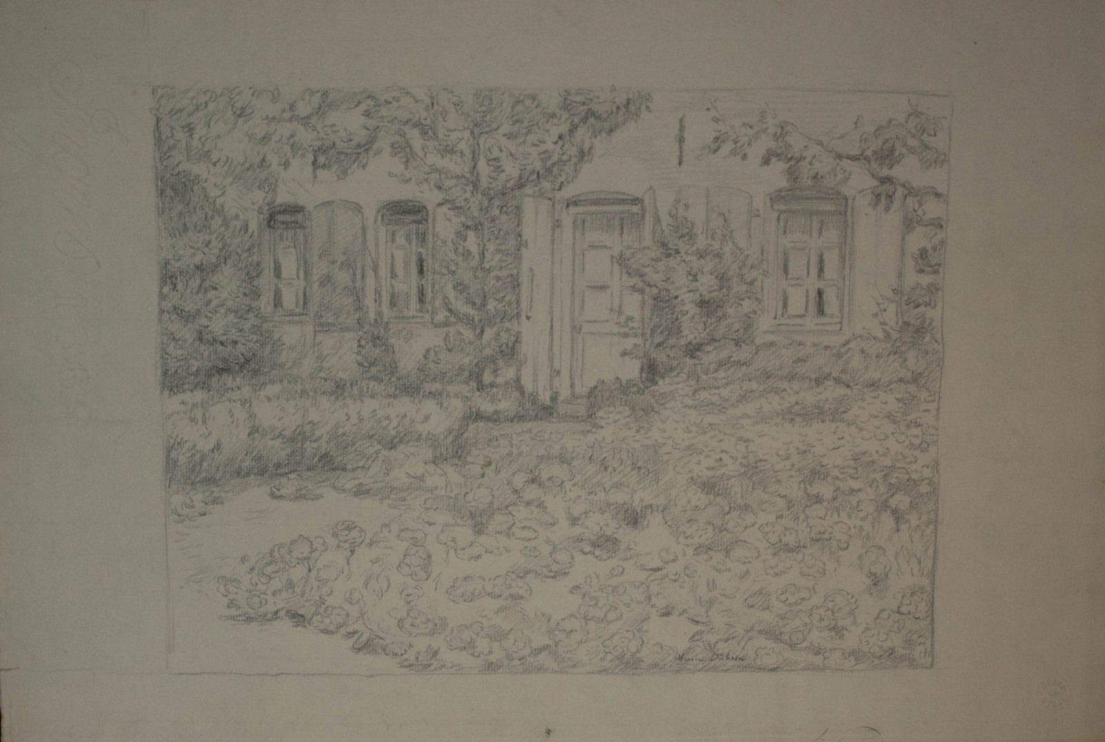 Maison au fond d'un jardin, Marie Duhem