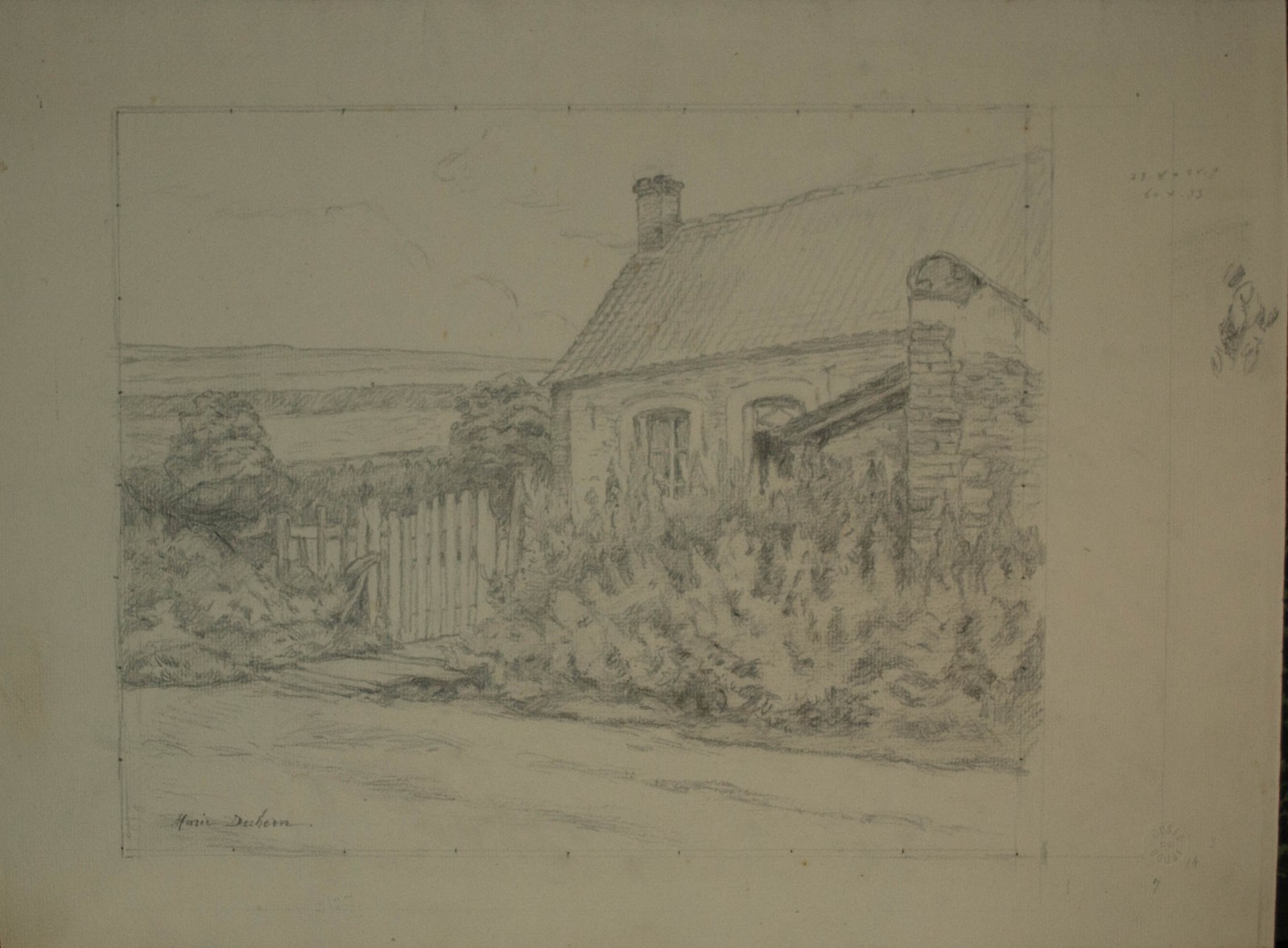 Maison à la barrière, Marie Duhem