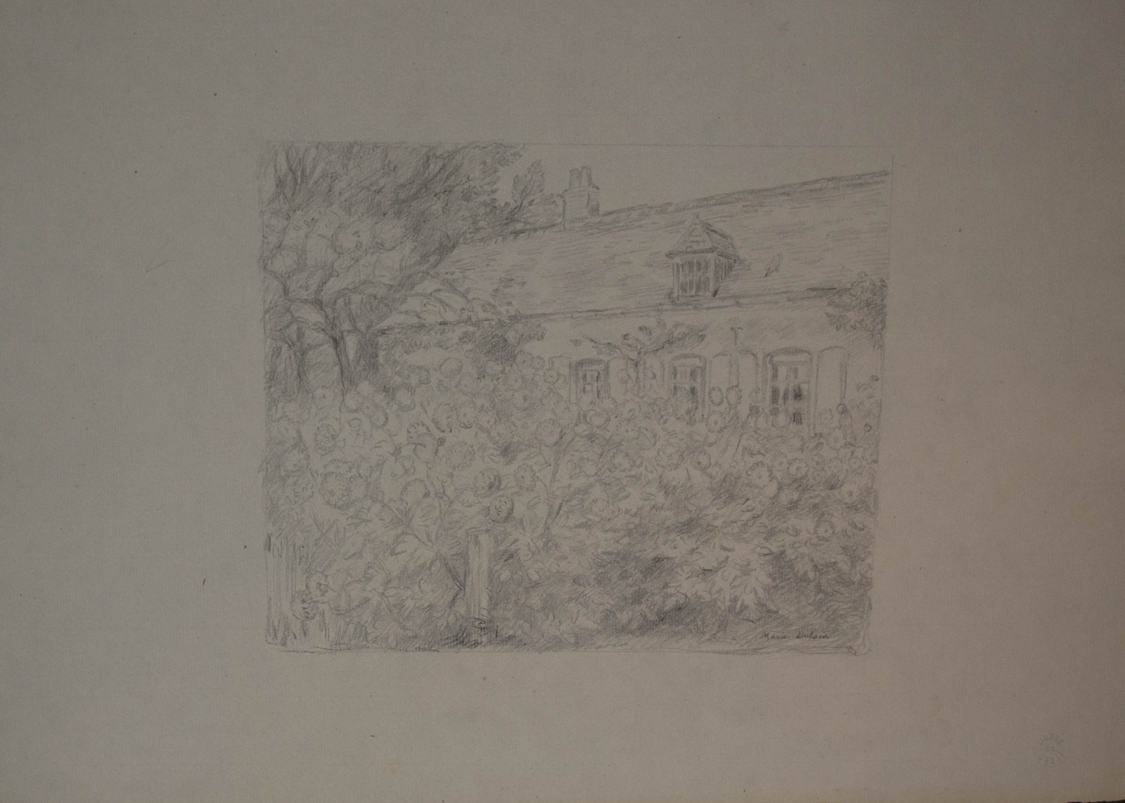 Maison à la campagne, Marie Duhem