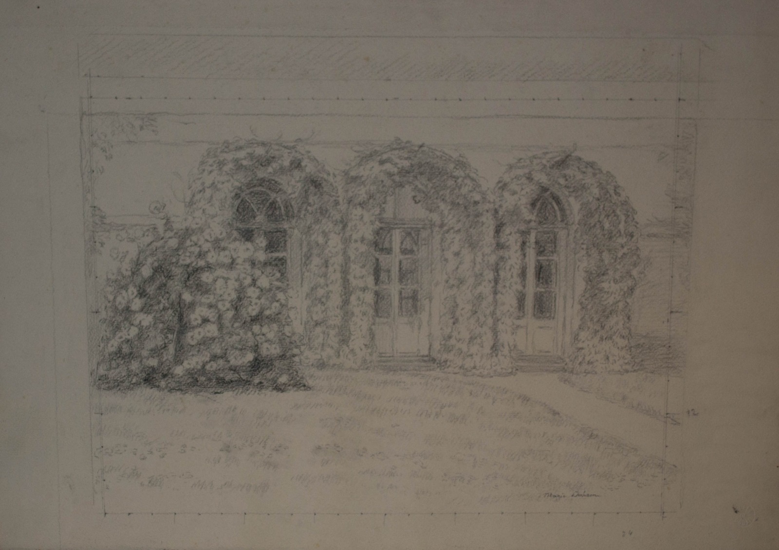 Façade de maison, Marie Duhem