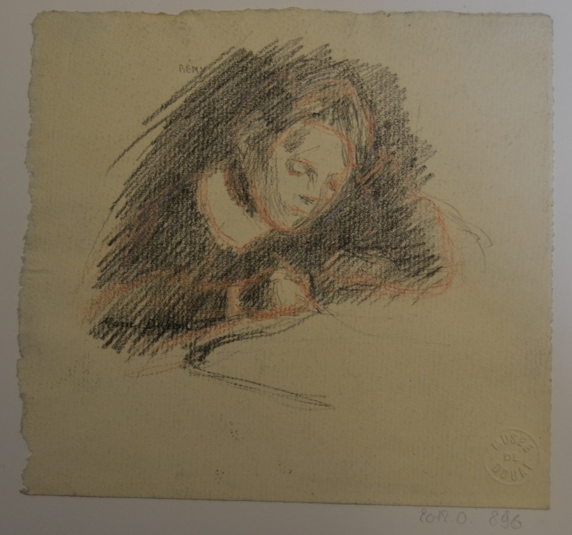 Rémi Duhem faisant ses devoirs, Marie Duhem, 19e siècle (2e moitié), 20e siècle (1ère moitié)