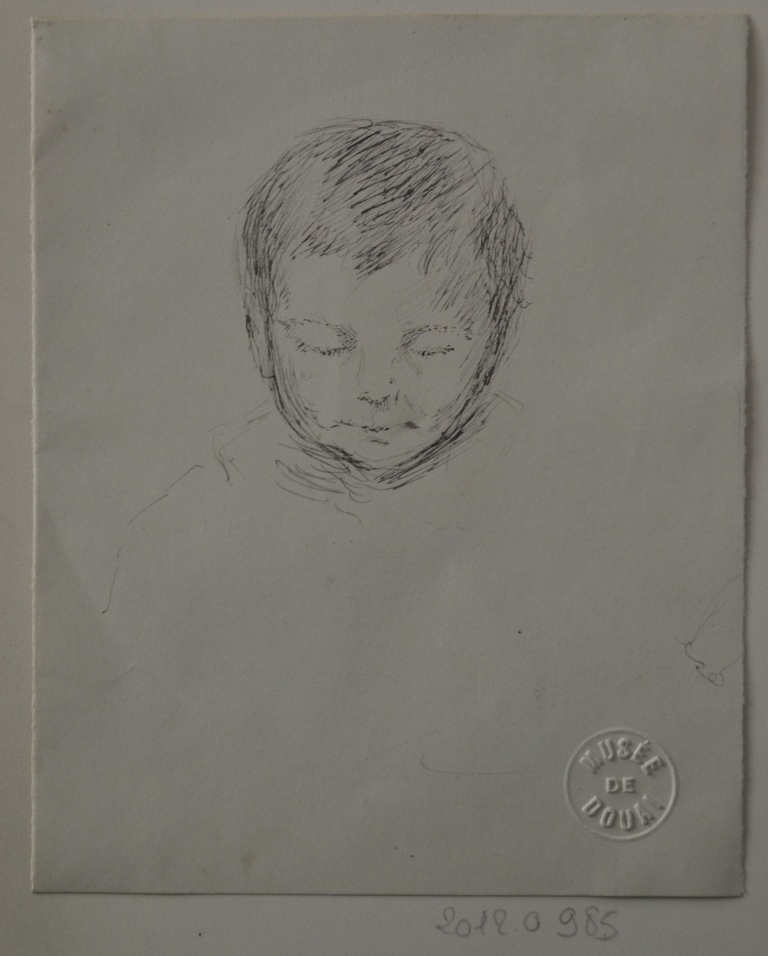 Rémy Duhem dormant, Marie Duhem, 2e moitié 19e siècle, 1ère moitié 20e siècle