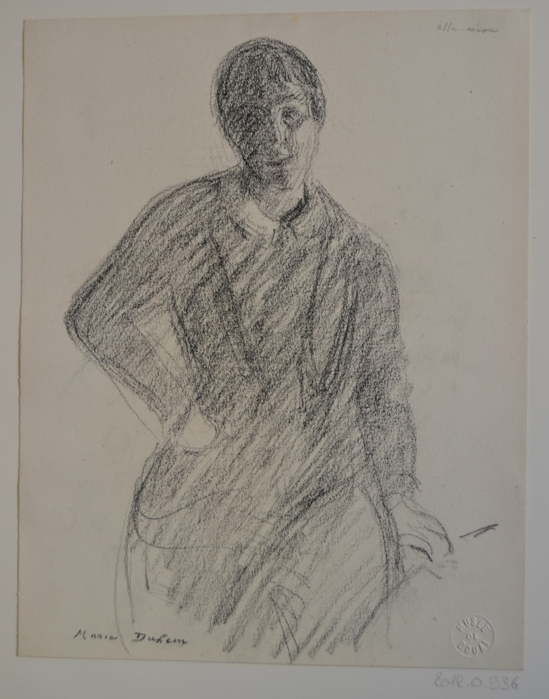 Autoportrait, Marie Duhem, 2e moitié 19e siècle, 1ère moitié 20e siècle