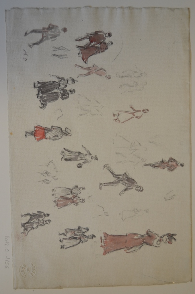 Patineurs, Marie Duhem, 2e moitié 19e siècle, 1ère moitié 20e siècle