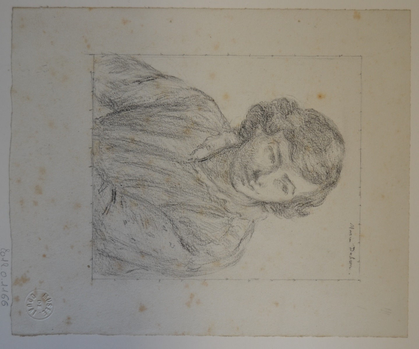 Autoportrait, Marie Duhem, 2e moitié 19e siècle, 1ère moitié 20e siècle