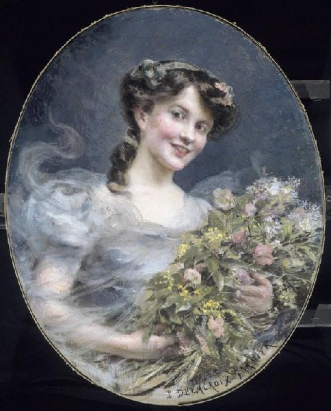 Portrait de mademoiselle Andrée D._0