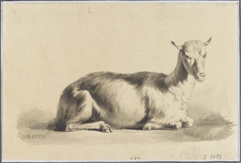 Chèvre, Jean Jacques de Boissieu, 18e siècle