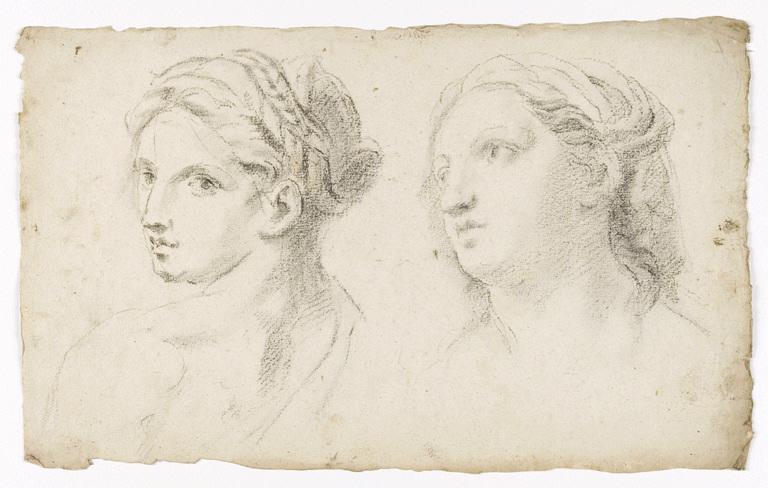 Deux têtes de femme, Vuez, Arnould de