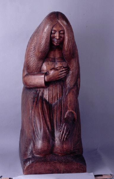 Marie-Madeleine agenouillée ; La Madeleine, Georges Lacombe, 1897