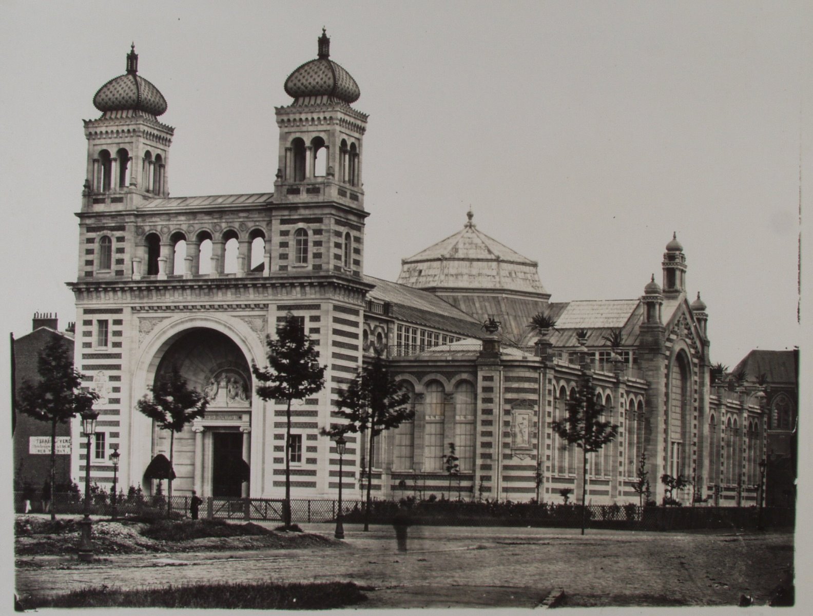 Le Palais Rameau, peu après son achèvement (Titre d'origine), (atelier (de)) Le Blondel, 1937 Avant,1879 Date de prise de vue