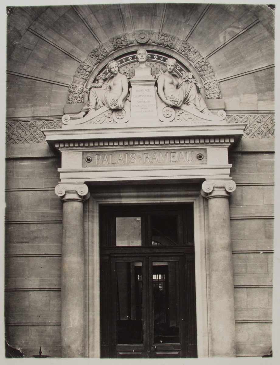 Palais Rameau, porte d'entrée monumentale (Titre d'origine), (atelier (de)) Le Blondel, 1937 Avant