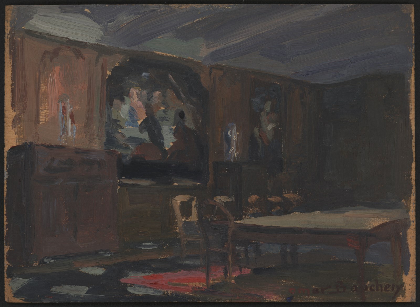 Gantois: réfectoire, Omer Bouchery, 1928