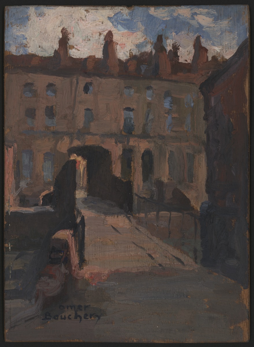 Cour Gilleson, Omer Bouchery, 1927