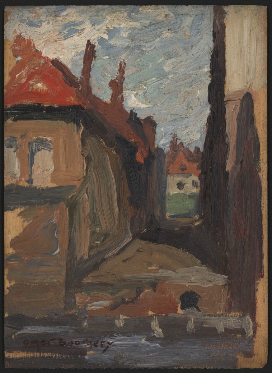 Cour à l'eau, Omer Bouchery, 1927