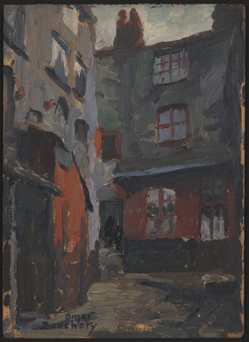 Cour du Comte, Omer Bouchery, 1927