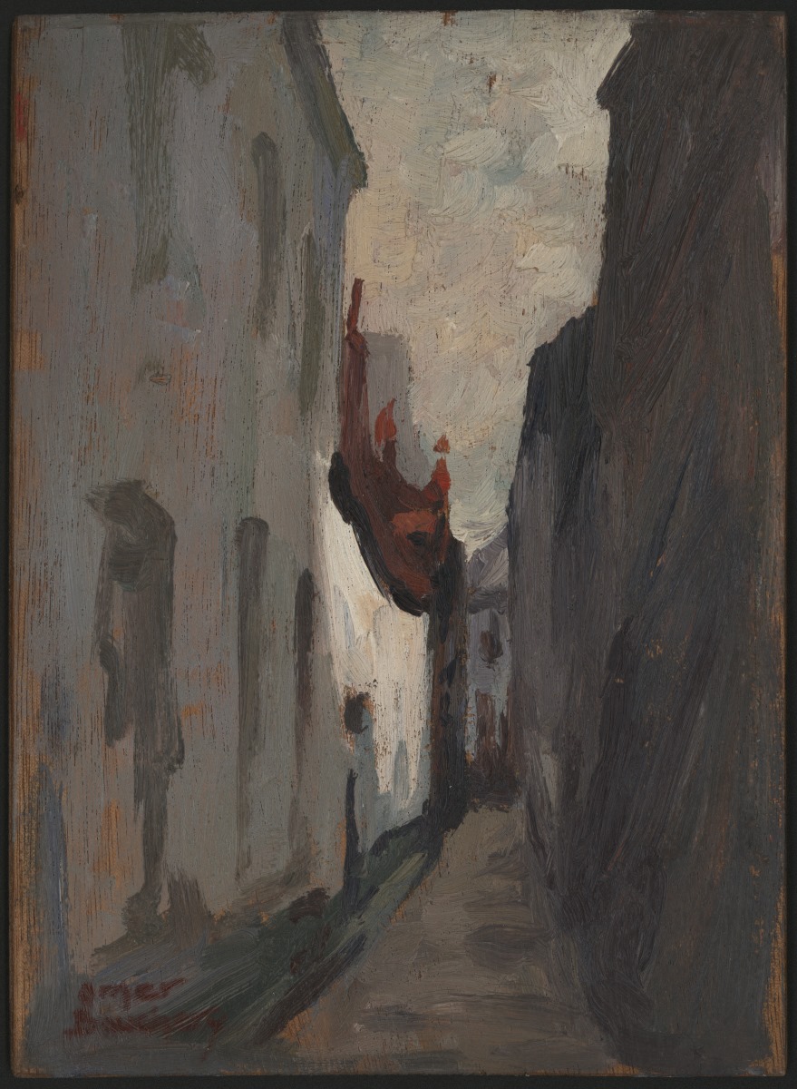 Cour du Beau Bouquet, Omer Bouchery, 1927