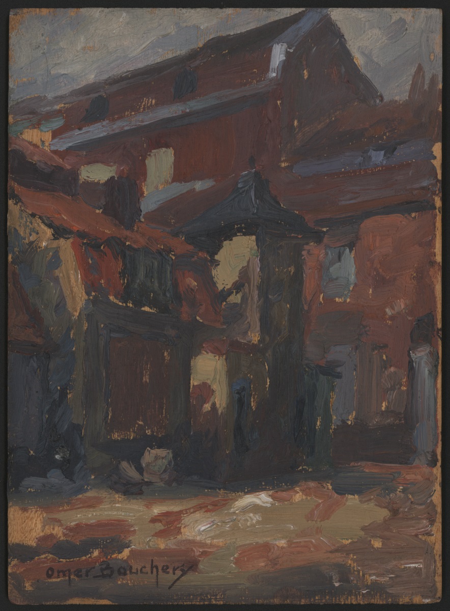 Cour mon Jardin, Omer Bouchery, 1927