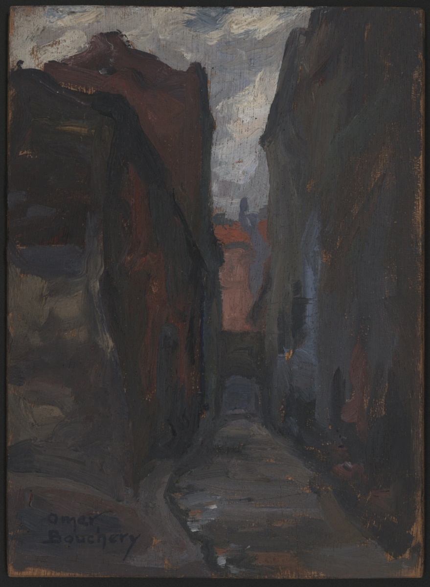 Cour du Mulet, Omer Bouchery, 1927