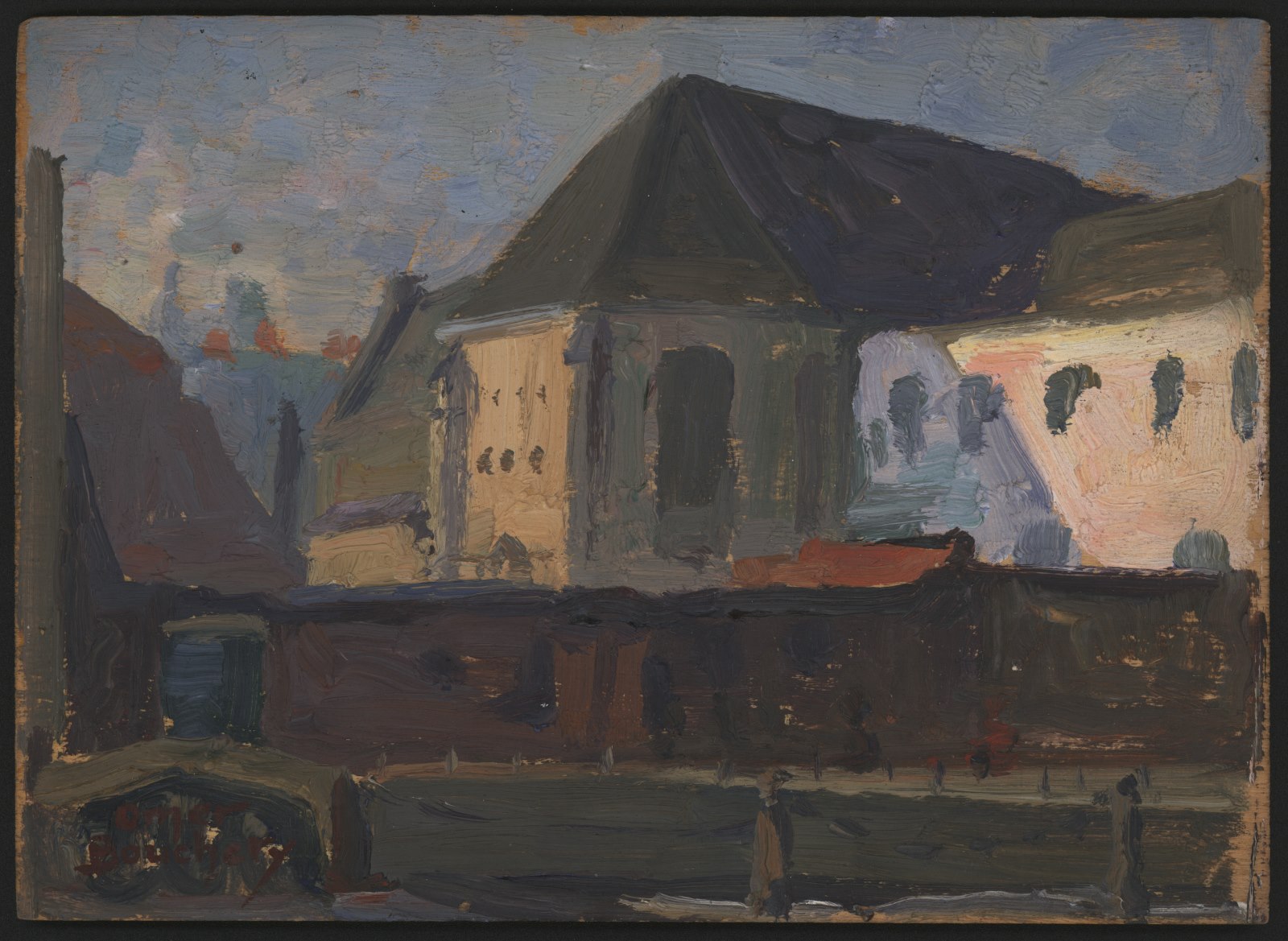 Abside de la chapelle Comtesse (l'), Omer Bouchery, 1927