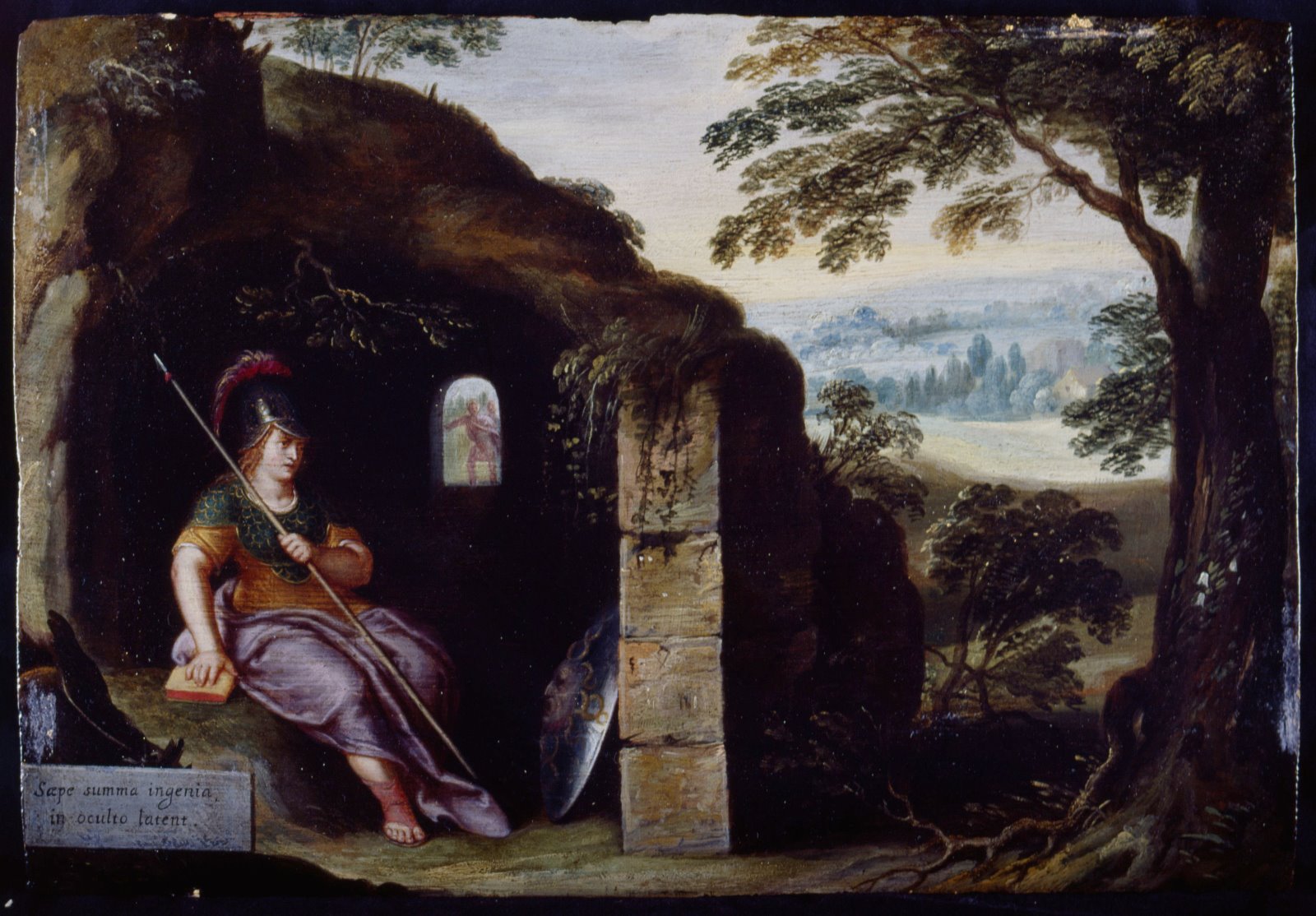 Minerve ou le génie se cachant dans l'ombre (Titre d'origine), Otto Van Veen, 1607