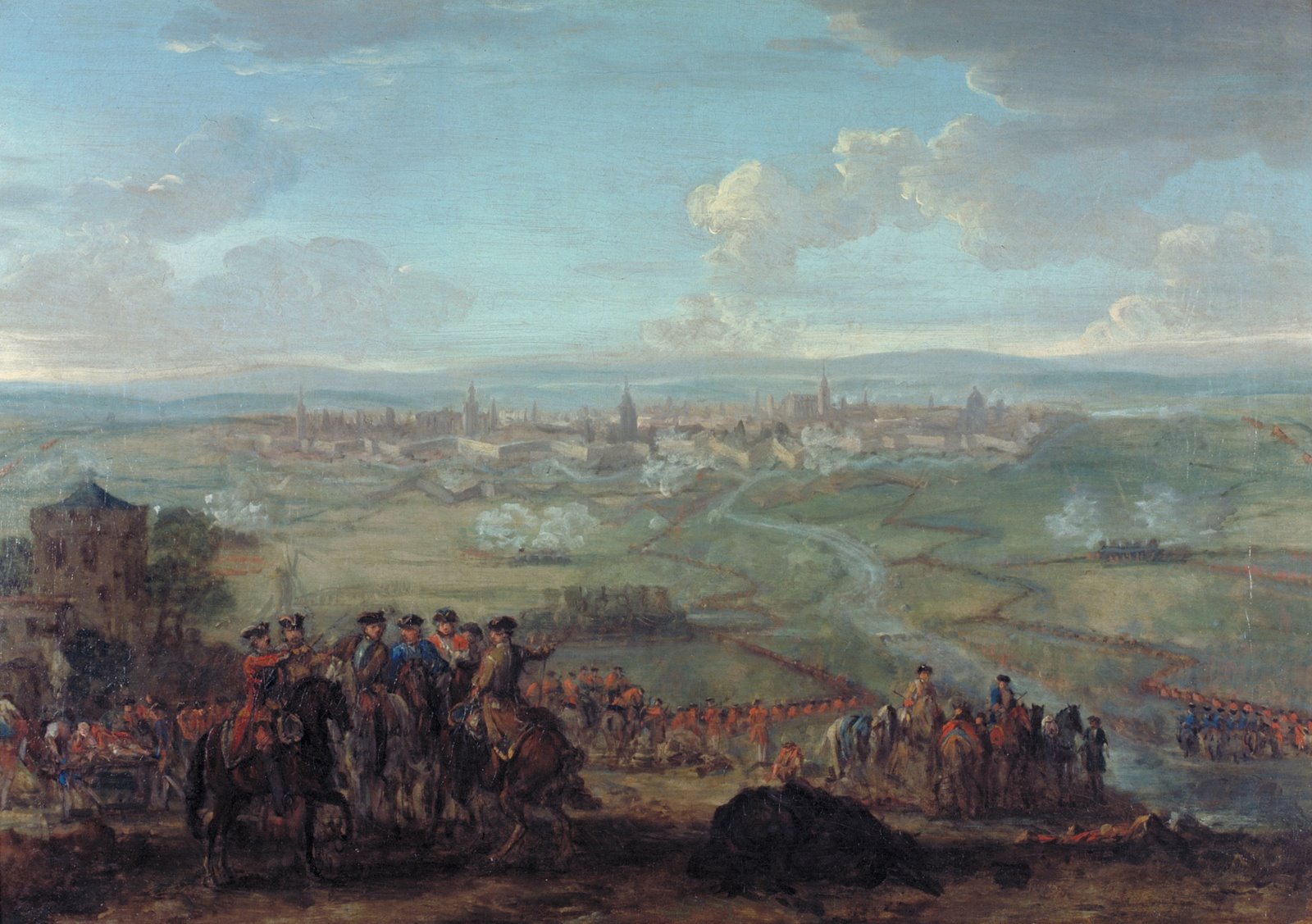 Le Siège de Lille, de 1708 à 1742 (Titre factice), John Wootton, 1742