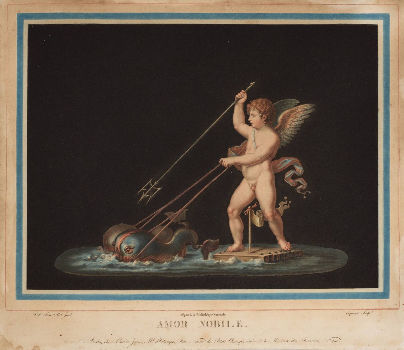 Amor Nobile, Pierre Charles Coqueret, 17e siècle