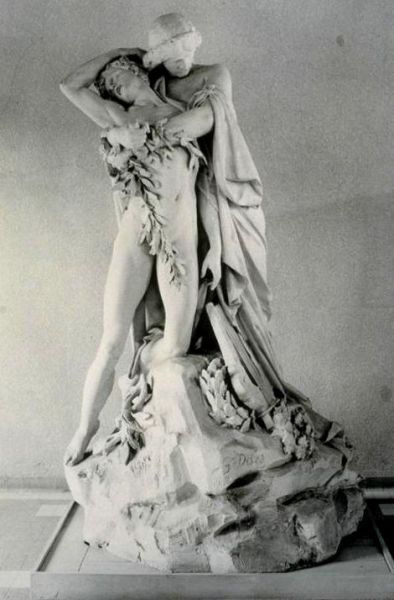 La Gloire étouffant le Génie (titre récent) ; La Gloire poignardant le Génie (titre ancien) ; La Gloire (titre Salon de 1878), Gustave Doré, 4e quart 19e siècle