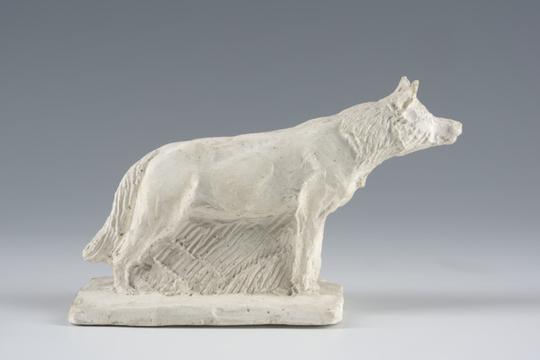 Loup aux aguets, Henri Bouchard, 1953  : vers