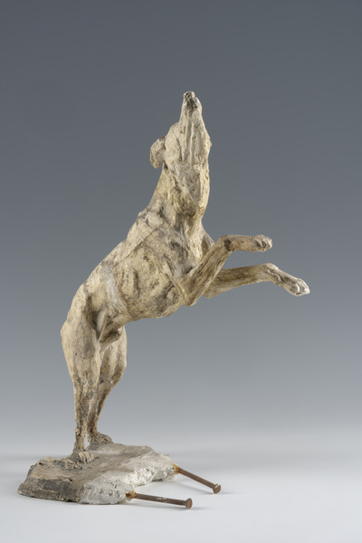 Lévrier dressé, Henri Bouchard, 1923  : vers