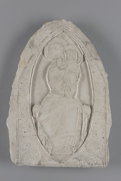 Vierge à l'enfant debout (mandorle), Henri Bouchard, 1930  : vers