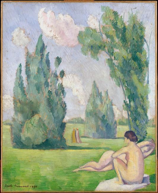 Nus dans un paysage, Émile Bernard, 1890