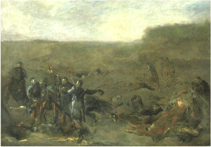 La relève des morts. Episode de la guerre d'Italie_0