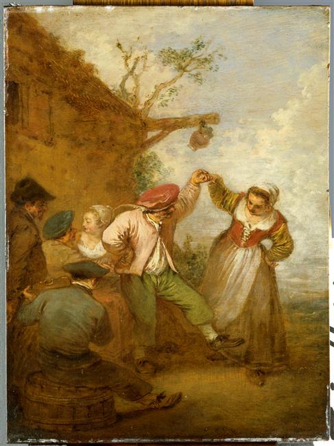 La vraie gaieté — Jean-Antoine Watteau