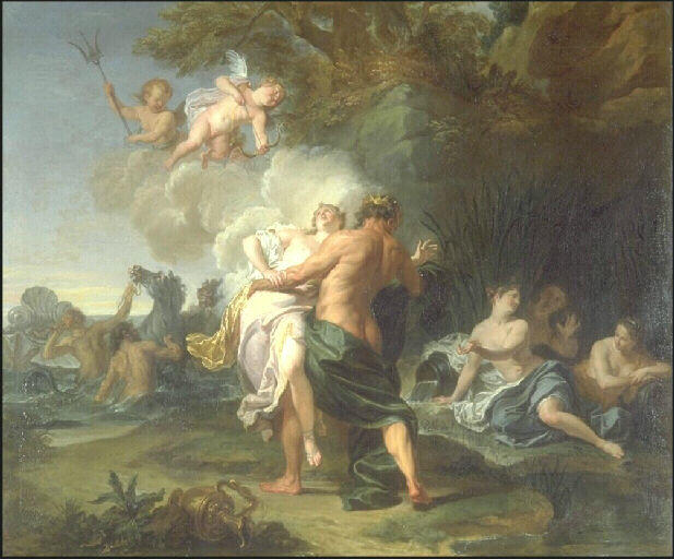 Neptune enlevant la nymphe Amymone_0