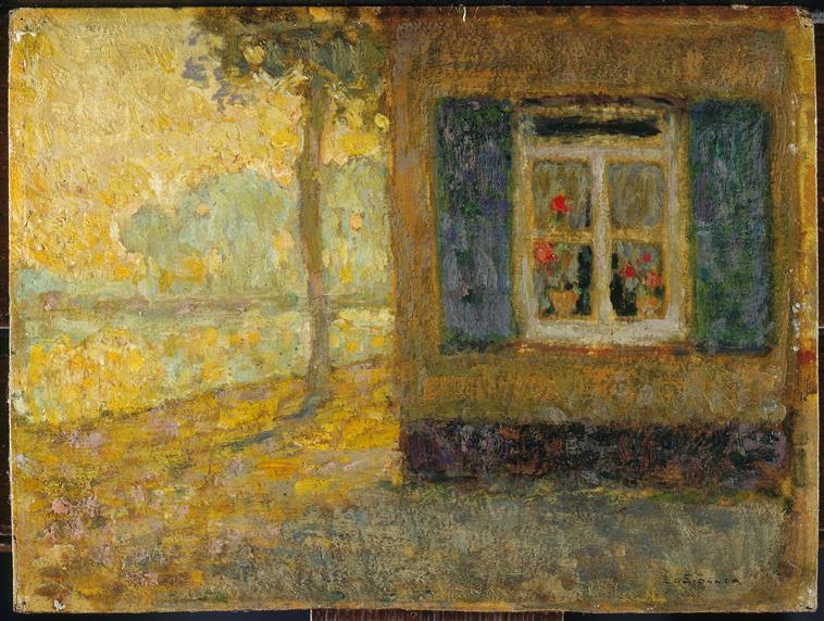 Le chemin du canal à Gravelines, Анри Ле Сиданэ