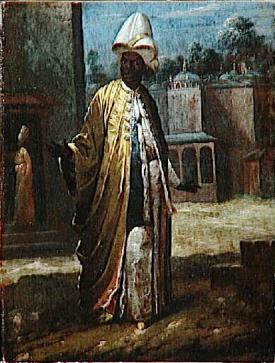 Portrait d'un dignitaire noir, Jean-Baptiste Van Mour, 17e siècle, 18e siècle